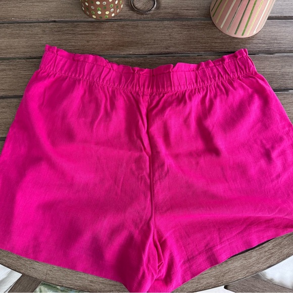 Women's Pink Linen blend Shorts from Loft - Picture 3 of 8